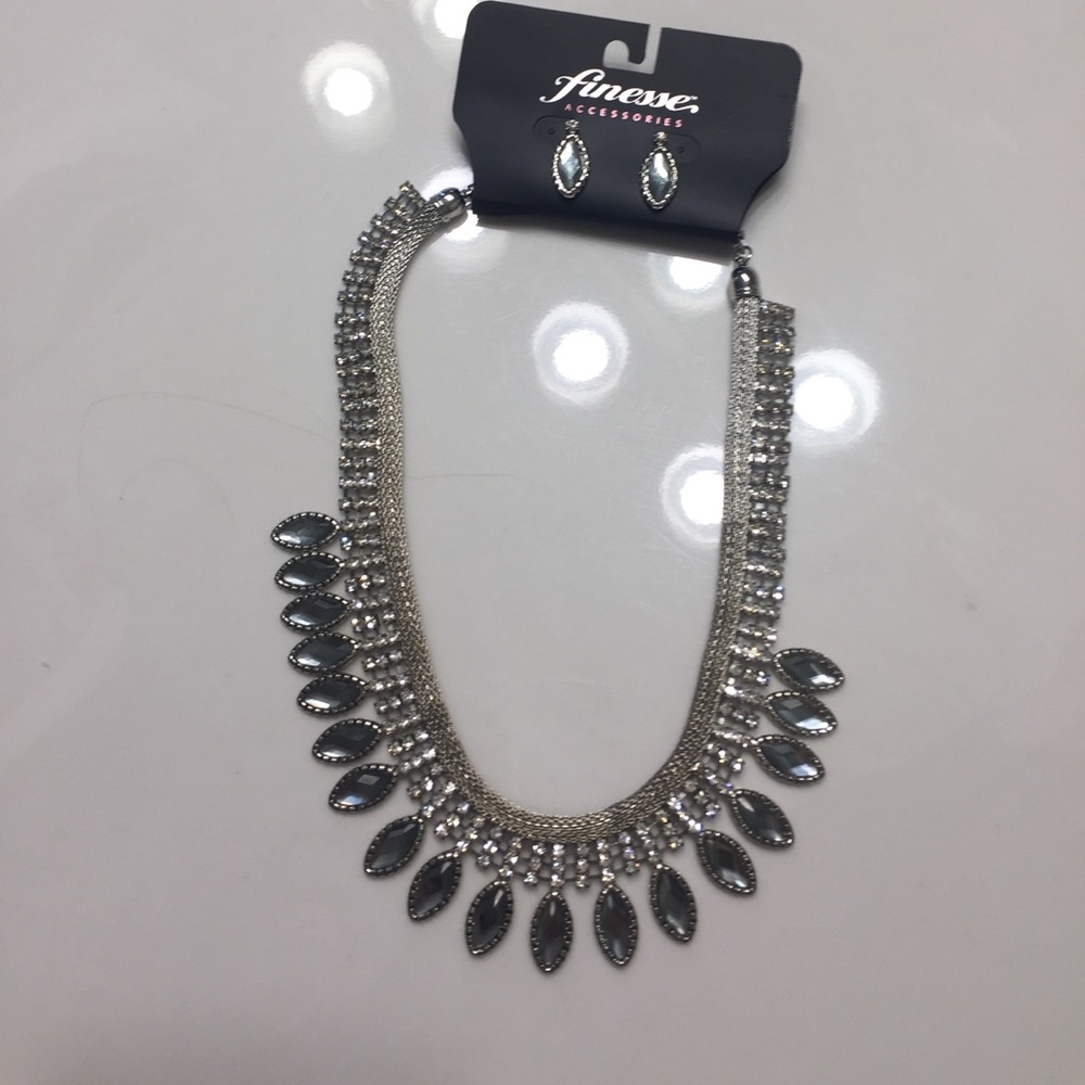 Rhinestone necklace